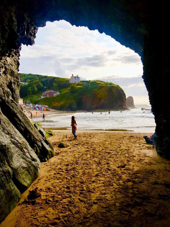 Wild Coastal Retreat At Troed Y Rhiw Aberporth, West Walesヴィラ エクステリア 写真