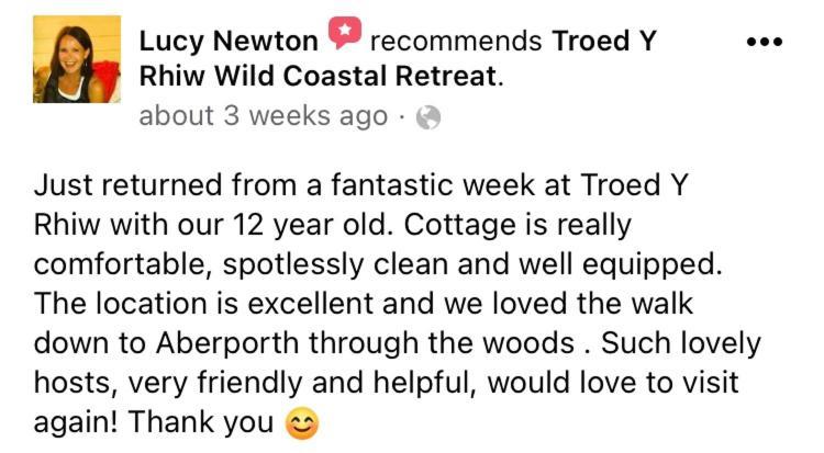 Wild Coastal Retreat At Troed Y Rhiw Aberporth, West Walesヴィラ エクステリア 写真